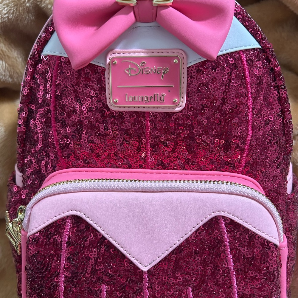 Loungefly Disney Princess Sleeping Beauty Aurora Sequin Mini Backpack